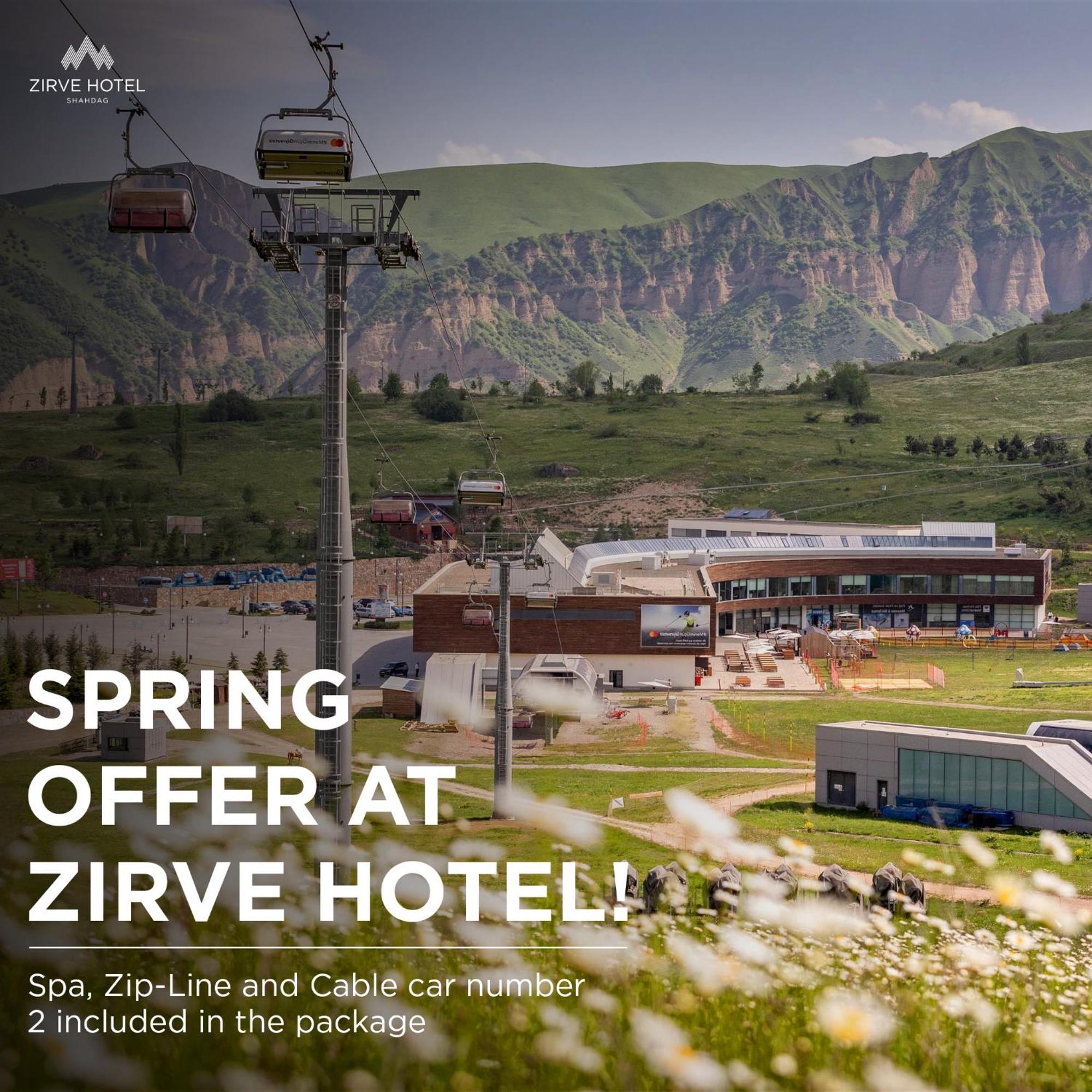 Zirve Hotel Shahdag Ngoại thất bức ảnh